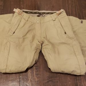K2 Women's Snowboarding Pants Size Small Tan